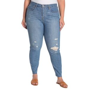 Levi’s Wedgie Skinny Jeans Plus Size 22W